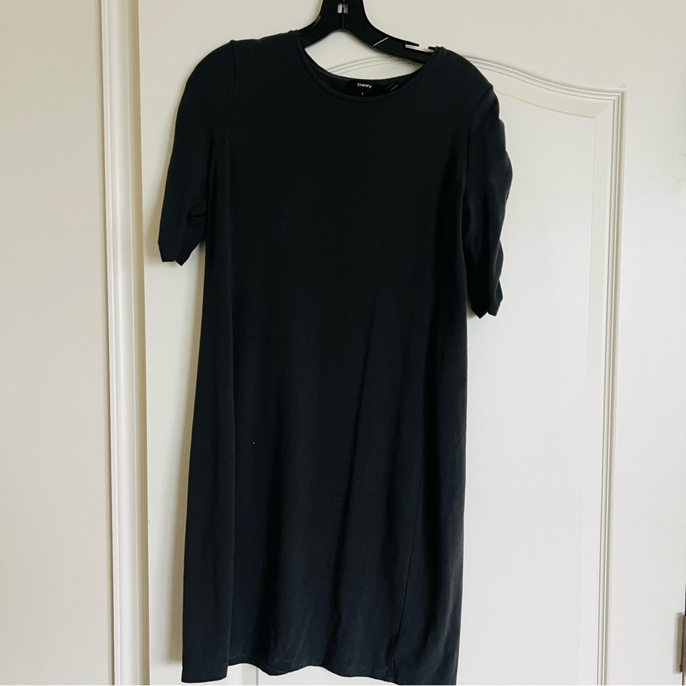 Theory Dress - dark gray color Dress
